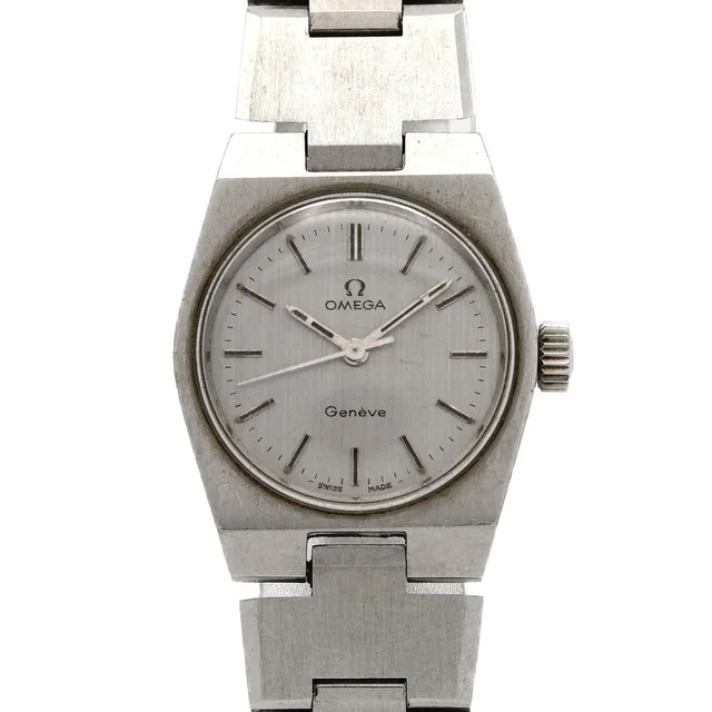[Unserviced - Value Price] Omega Geneve Stainless Steel Manual Winding in Dial color: Silver Case: stainless steel Bracelet: stainless steel from KOMEHYO