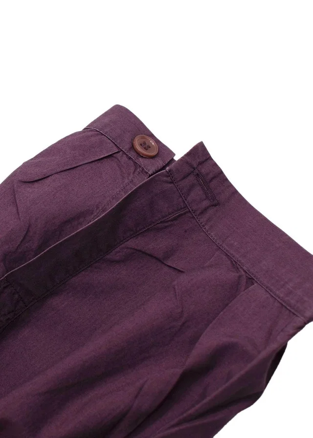 Marni Plum Cotton Blouse from HEWI