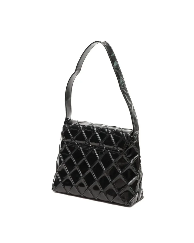 Chanel Patent CC Quilted Shoulder Bag in Patent leather from A Retro Tale, photo 3 of 10