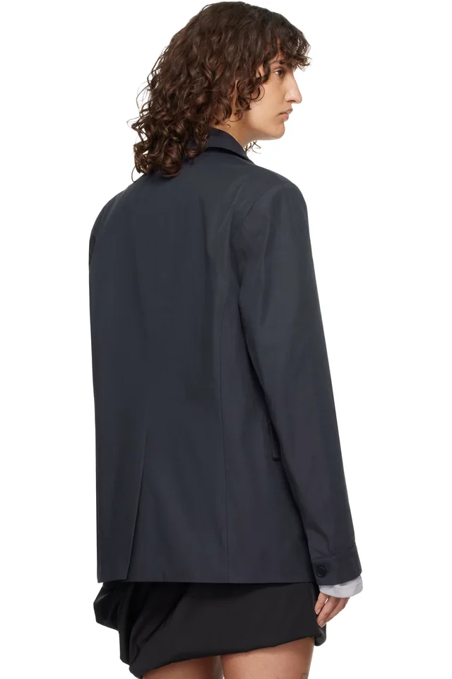 LII Navy Military Jacket, photo 3 of 3 from SSENSE
