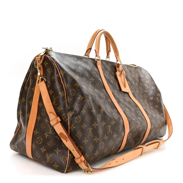Louis Vuitton Monogram Keepall Bandouliere 60 in Canvas from FASHIONPHILE, photo 2 of 10