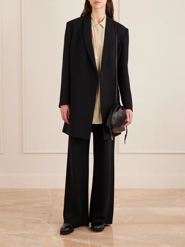 THE ROW Luka oversized cotton-poplin shirt in Beige, photo 2 of 2 from NET-A-PORTER (Canada)