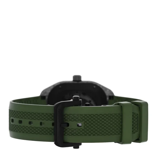 Hermès Glass Fiber Ceramic Rubber 39mm H08 Automatic Watch Vert in Green Ceramic from FASHIONPHILE, photo 3 of 5