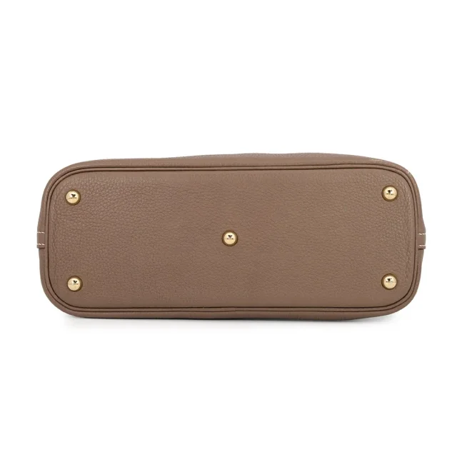 Hermès Bolide Etoupe Taurillon Clemence Size 31 in Taupe Clemence leather from GALLERY RARE, photo 3 of 4