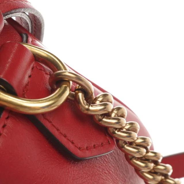 Gucci GG Marmont Camera Bag Umhängetasche Rot in Rot from Buddy And Selly, photo 9 of 10
