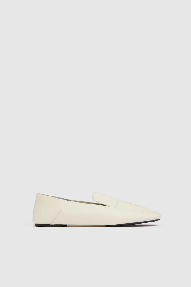 St Agni Minimal Flat Loafer - Ecru from St. Agni, photo 1 of 1