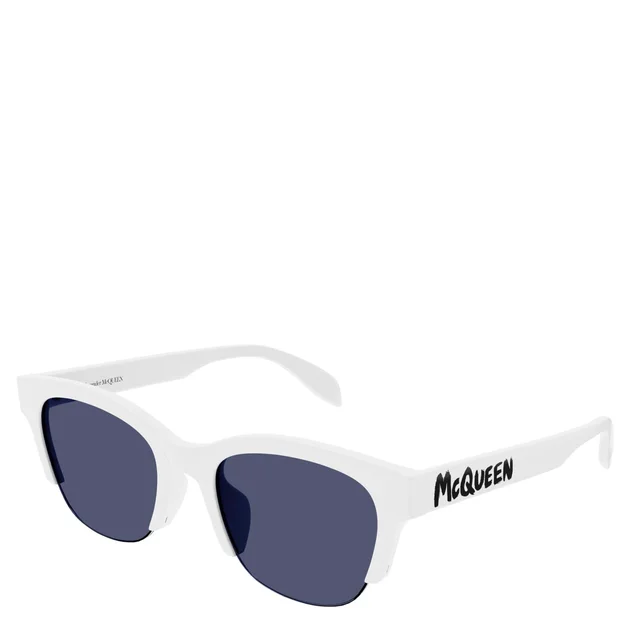 Alexander McQueen AMQ AM0406SA Sunglasses, White from Cultstatus, photo 1 of 1