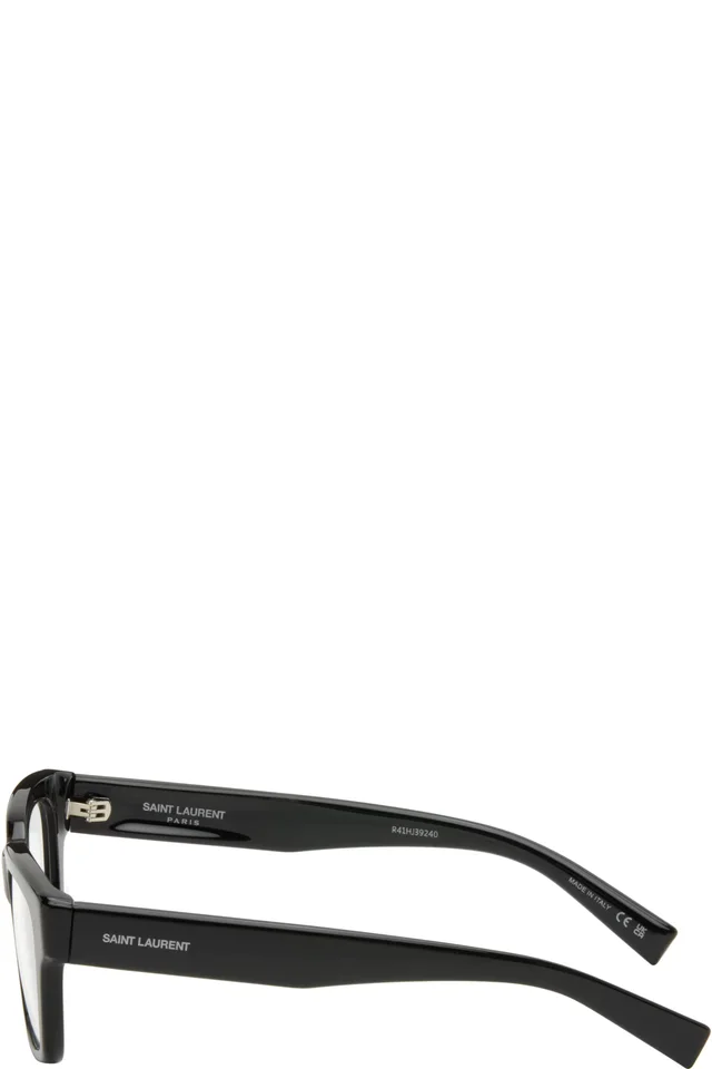 Saint Laurent Black SL 804 Glasses, photo 3 of 4 from SSENSE