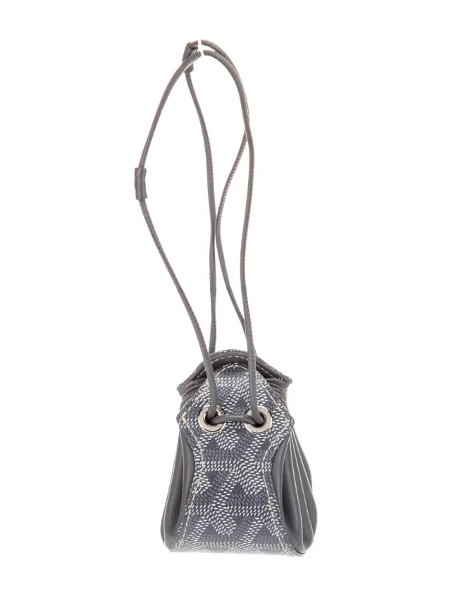 Goyard Goyardine Pouch Mini in gray from The RealReal