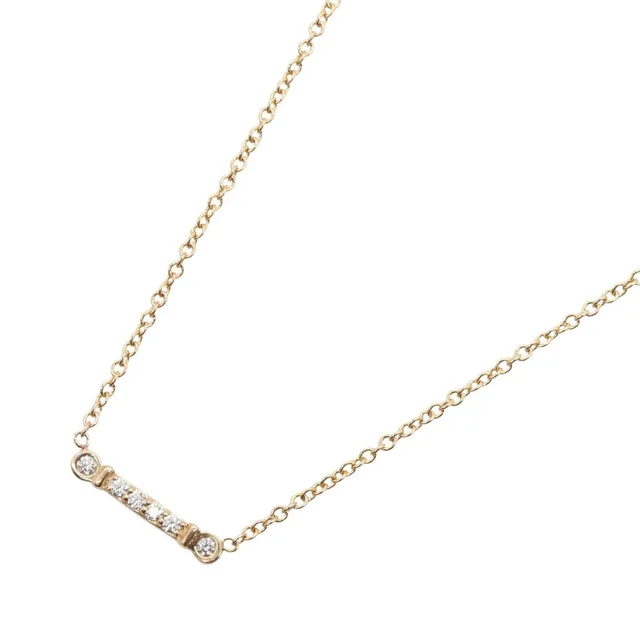Tiffany & Co. Necklace Diamond 42 18K Pink Gold in Pink from The Reluxe