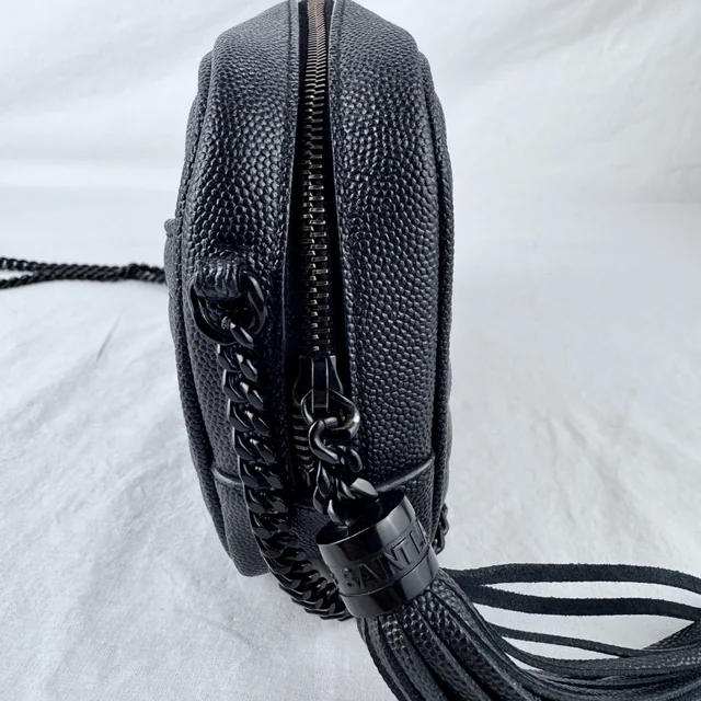 Saint Laurent Monogram Mini Camera Bag in grain de poudre leather, Metal from Reowned, photo 6 of 10
