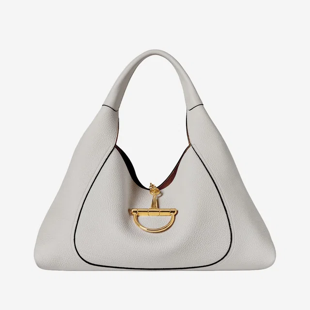 Gucci Softbit Maxi Shoulder Bag — White Leather in White Leather from HEWI