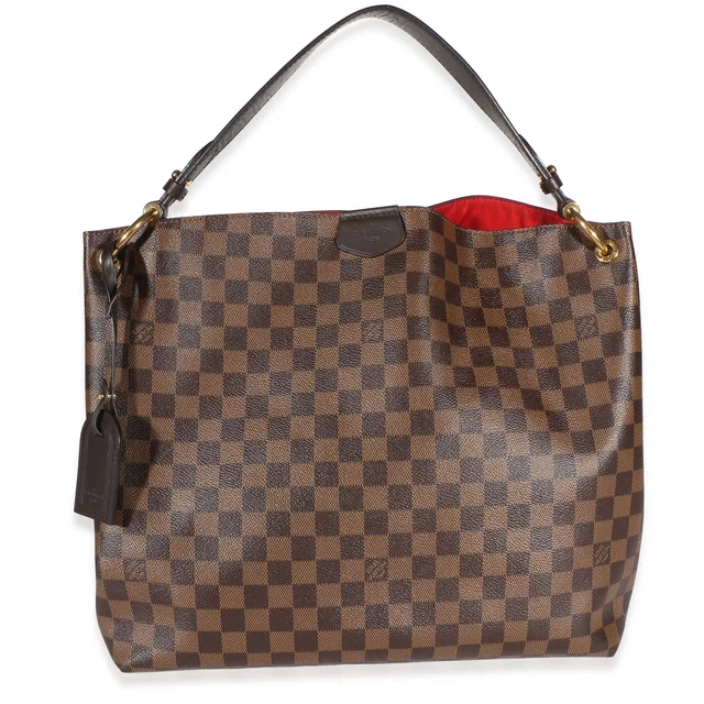 Louis Vuitton Damier Ebene Canvas Graceful MM in Brown Canvas from myGemma