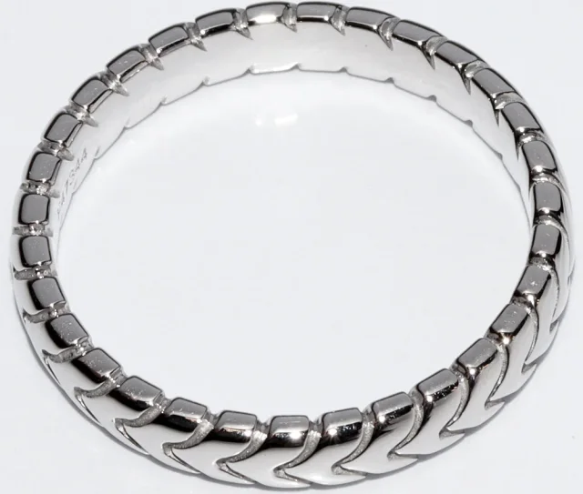 Bvlgari Pt950 Spiga Wedding Ring 349144 from LuxUness, photo 4 of 5