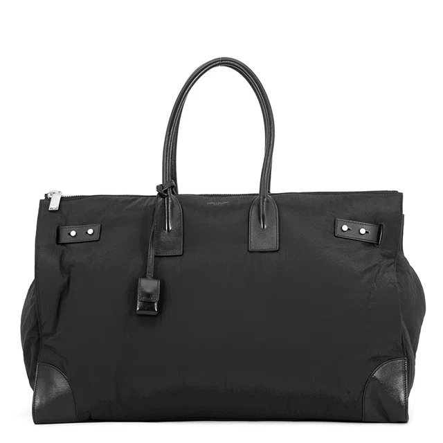 Saint Laurent Sac de Jules Nylon Duffle Bag Black798526 Nylon Leather in Nylon from GALLERY RARE