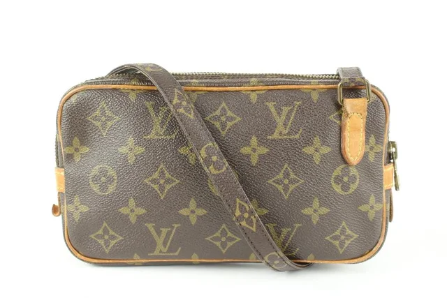 Louis Vuitton Monogram Pochette Marly Bandouliere Crossbody Bag in Canvas from Bagriculture