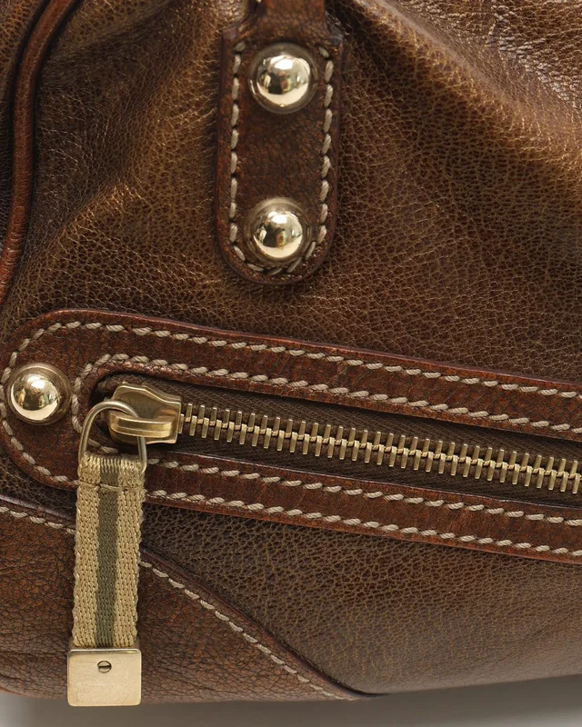 Gucci Web Capri Chain Bowler Bag in Canvas from A Retro Tale, photo 7 of 15