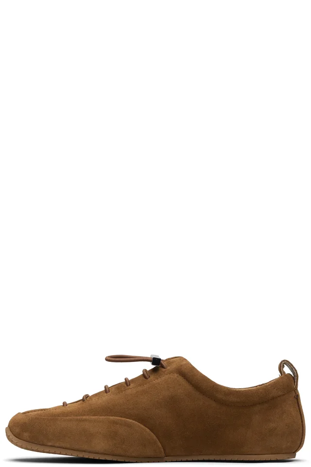 BY FAR Tan Prudent Sneakers, photo 3 of 5 from SSENSE