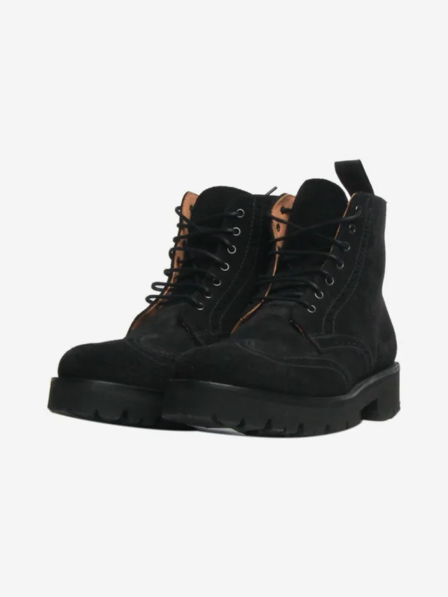 Jimmy Choo Black suede ankle boots - size EU 38.5 in Black Suede from Sign of the Times, photo 2 of 2