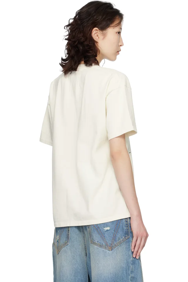 Rhude Off-White 'I Need A Getaway' T-shirt, photo 3 of 4 from SSENSE
