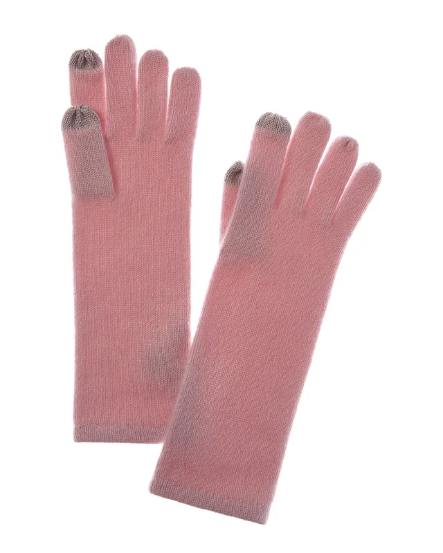 Sofia Cashmere sofiacashmere Mid-Length Touchscreen Cashmere Gloves, image 1 of 1 from Rue La La