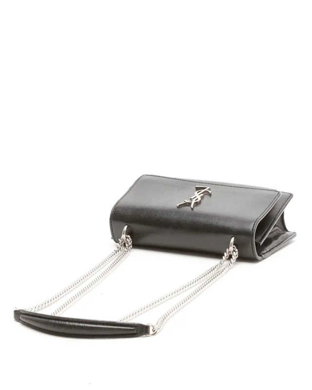 Saint Laurent Mini Sunset Bag in Denim from A Retro Tale, photo 5 of 12