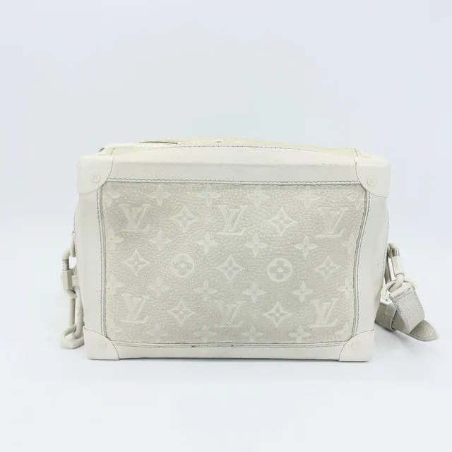 Louis Vuitton White Monogram Soft Trunk Bag in White from Luxury Promise