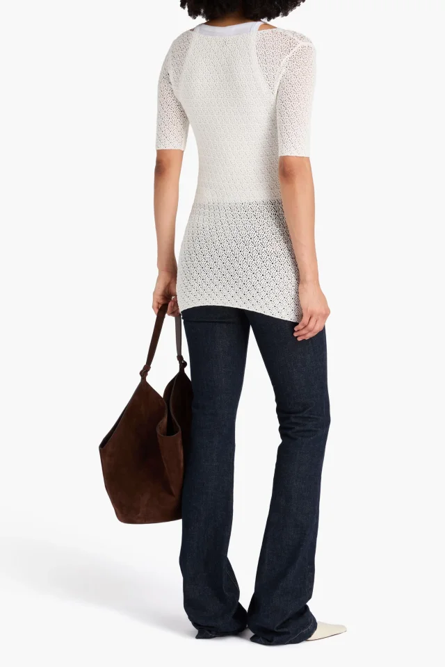 Toteme Crochet Knit Top, photo 3 of 4 from THE OUTNET
