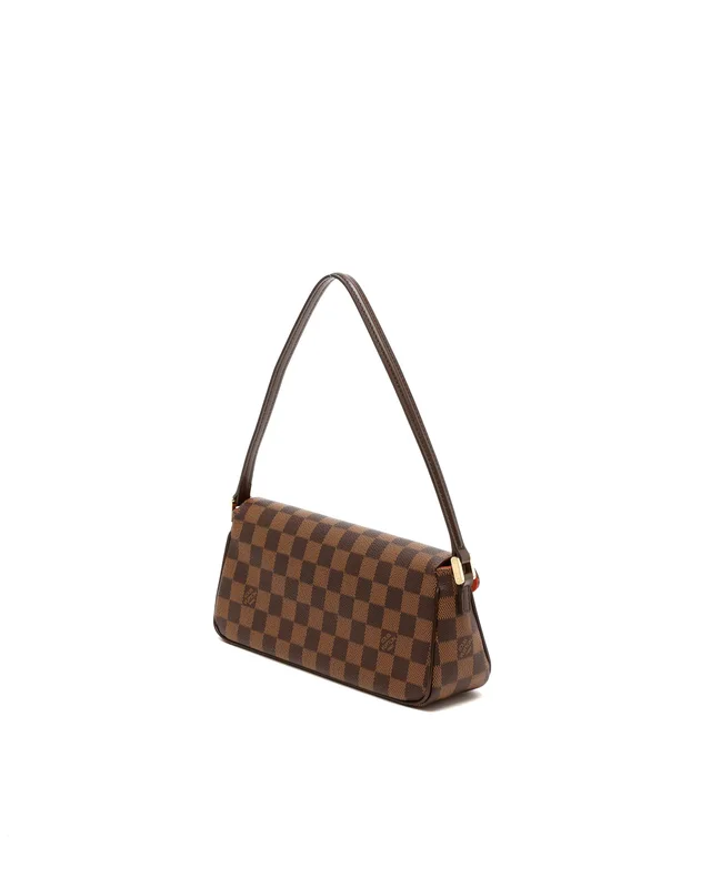 Louis Vuitton Damier Ebene Recoleta Bag in Brown Canvas from A Retro Tale, photo 3 of 9