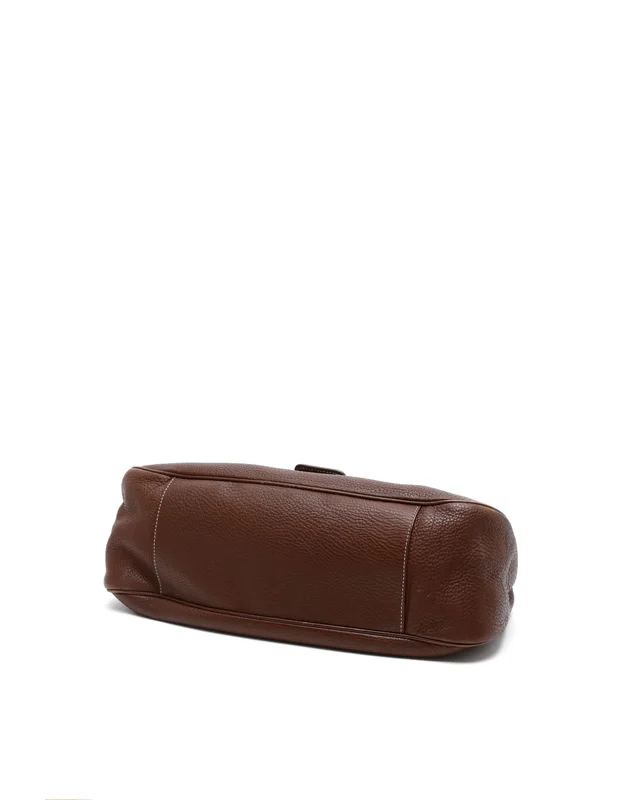 Prada Vitello Daino Buckle Shoulder Bag in Leather from A Retro Tale, photo 5 of 8