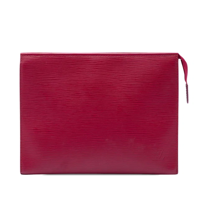Pink Louis Vuitton Epi Toiletry Pouch 26 Clutch Bag in Pink Leather from Designer Revival