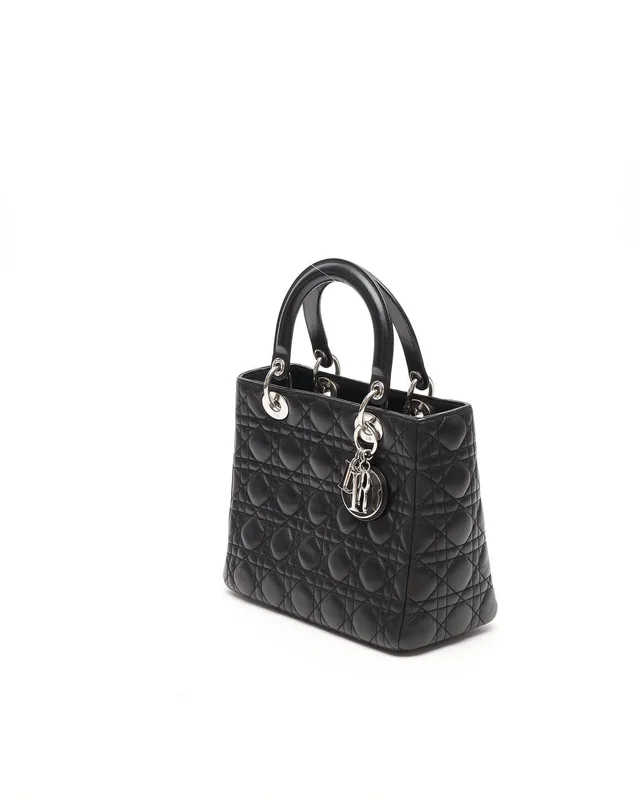 Medium Lady Dior Bag in Lambskin from A Retro Tale, photo 2 of 8