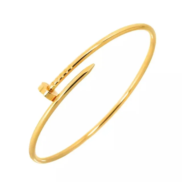 Cartier Juste Un Clou Bracelet Small 18K Yellow Gold 750 size17 in Yellow from Luxury Promise