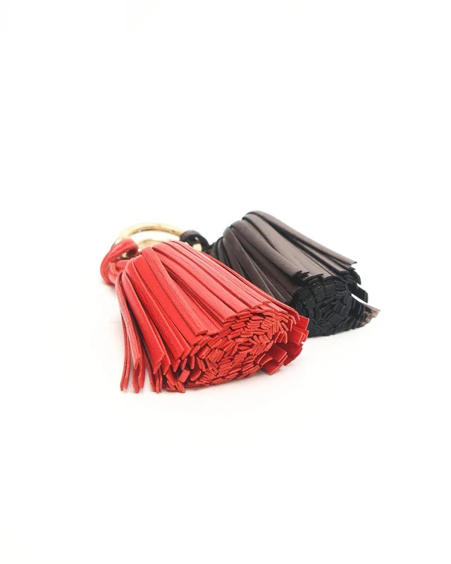 Loewe Tassel Keyring in Leather from A Retro Tale, photo 2 of 4
