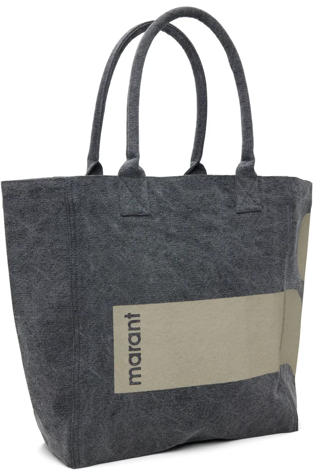 Isabel Marant Gray Yenky Tote, photo 2 of 4 from SSENSE