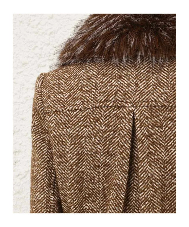 Zimmermann Valiant Faux Fur Collar Jacket, photo 4 of 4 from SENSER
