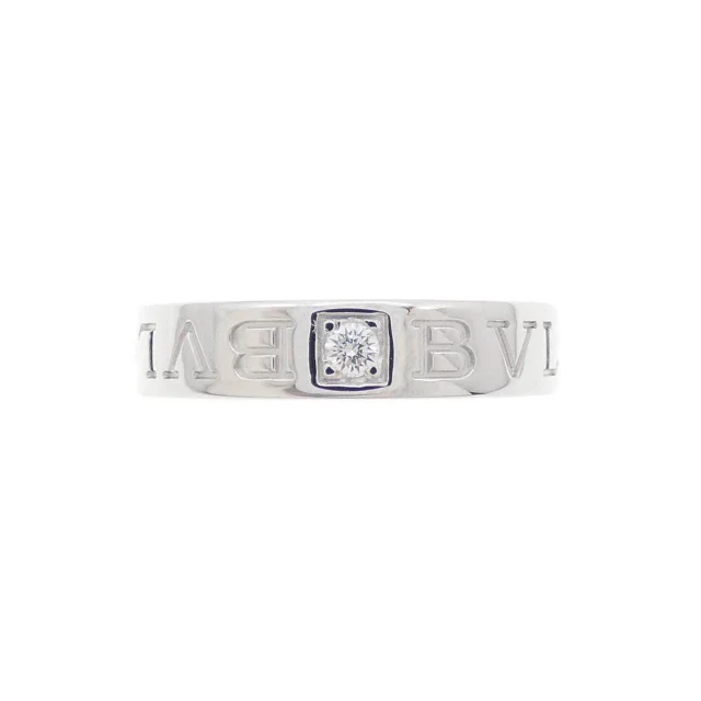 Bvlgari B.zero1 750 White Gold Diamond Ring Size 7 in White from LuxUness, photo 2 of 5