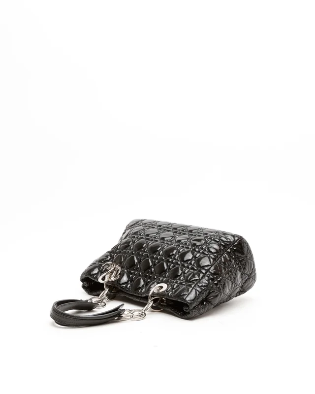 Large Patent Lady Dior Bag in Patent leather from A Retro Tale, photo 5 of 11