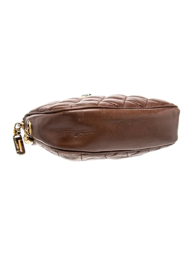 Judith Leiber Crossbody Bag in brown|red Leather from The RealReal, photo 5 of 6