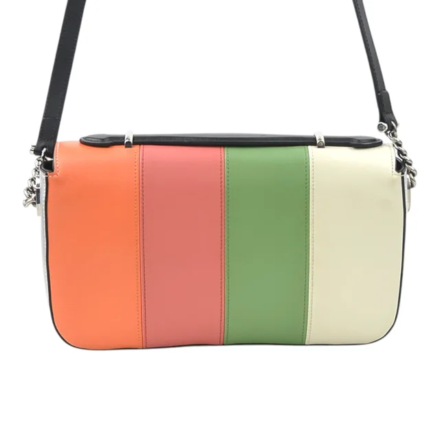 Multi Gucci Small Multicolor Calfskin Senna Petite GG Top Handle Bag Satchel in Multicolor Calfskin from Designer Revival, photo 2 of 2