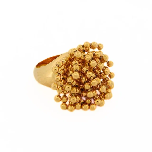Cartier Paris Nouvelle Vague 18K Gold Ring in Gold Leather from Luxury Promise