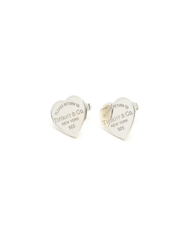 Return to Tiffany Heart Stud Earrings from A Retro Tale, photo 2 of 2