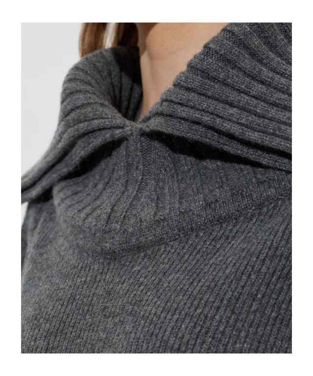 Victoria Beckham Oversized Wide-Collar Knitted Jumper, photo 4 of 4 from SENSER