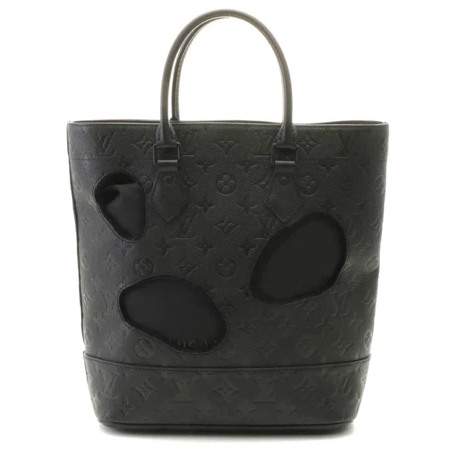 Louis Vuitton with Halls PM Monogram Empreinte Shoulder Bag Noir in Black from The Reluxe
