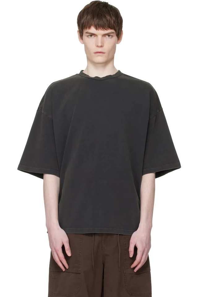 Black Heavy Boxy T-shirt