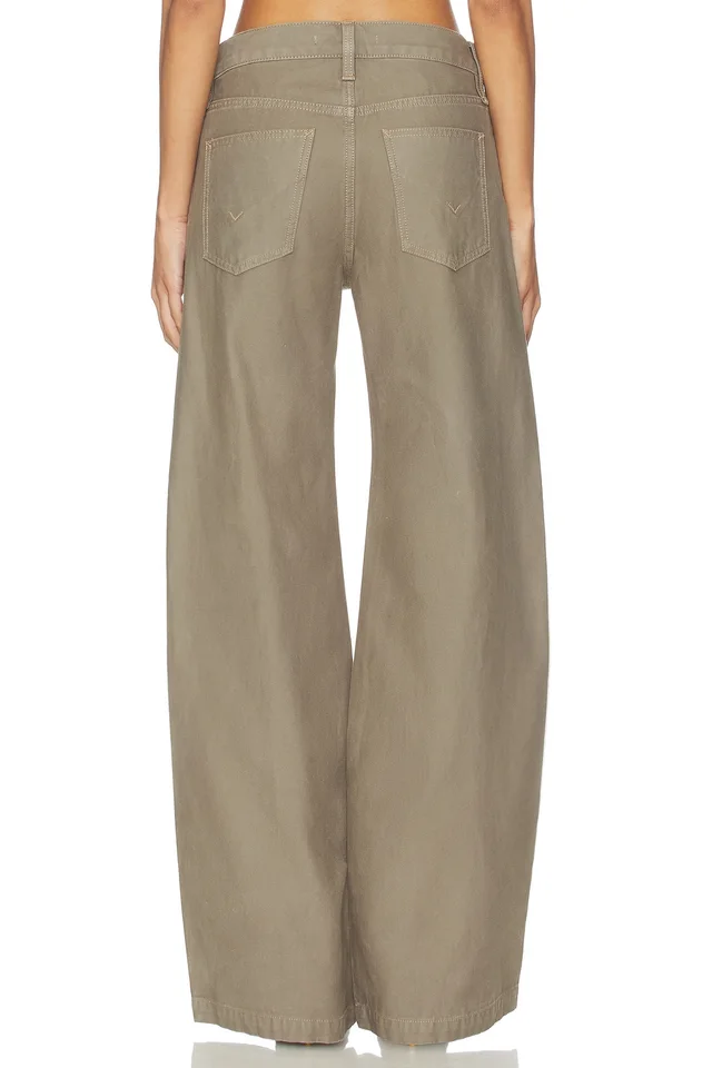 Hudson Jeans Rylee Low Rise Jeans in Washed Olive, photo 4 of 6 from REVOLVE (Canada)