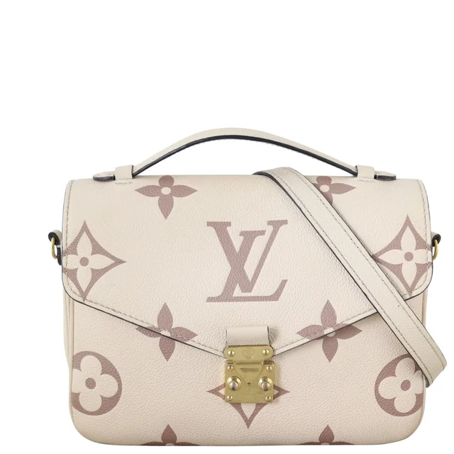 Louis Vuitton Pochette Metis Monogram Empreinte Giant Bicolour in Leather from Luxe.It.Fwd