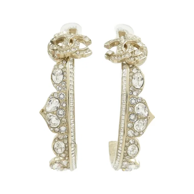 Chanel Earrings Gold in Gold from The Reluxe