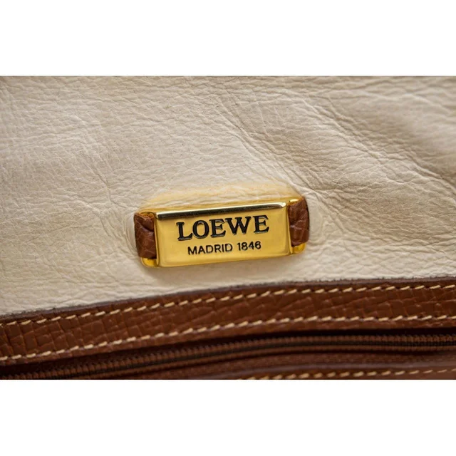 Loewe Women's Tote bags - Brown in red|brown from Depop, photo 4 of 8