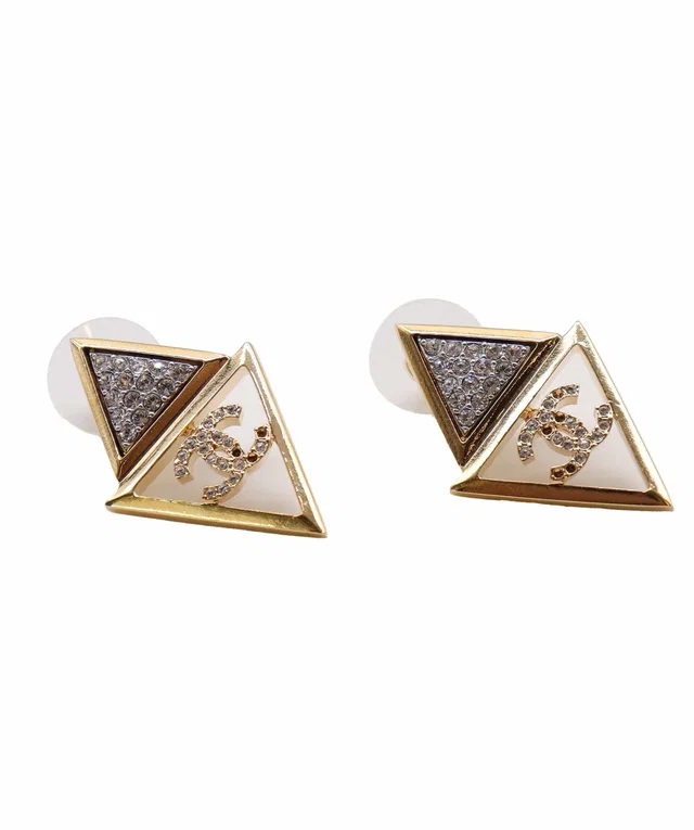 Chanel stud earrings from Luxury Promise